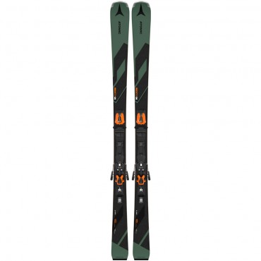 Лыжи горные Atomic E Redster Q6 Pt + E Mi 12 Gw black-orange