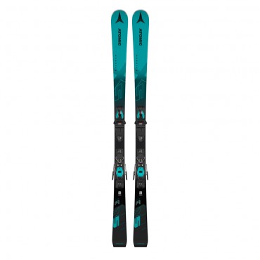 Лыжи горные Atomic Redster X5 + M 10 GW black teal