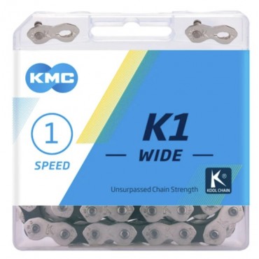 Цепь KMC K1 wide - speed 1, links 112