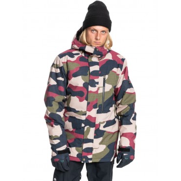Куртка мужская сноубордическая Quiksilver Msn Printed Jk M Snjt