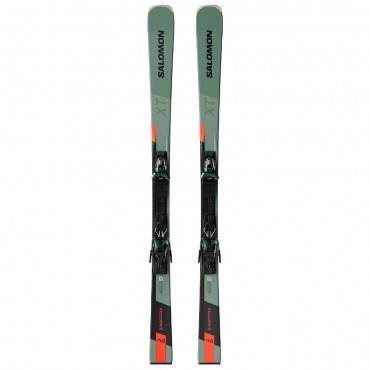 Лыжи горные Salomon E S/Max 8 Xt + E M10 Gw black L80