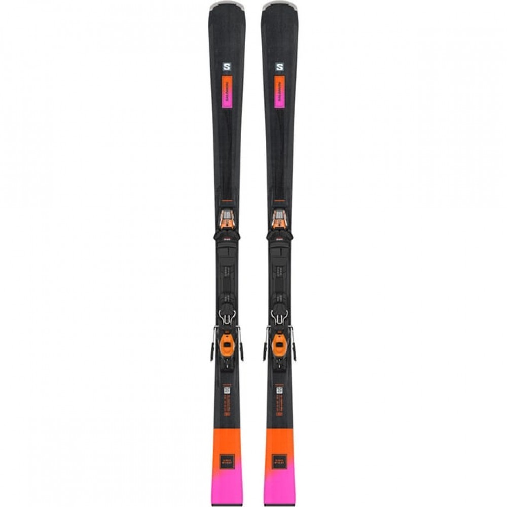 Лыжи горные Salomon E S/Max N°10 XT  + M10 GW L8 black