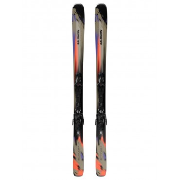 Лыжи горные Salomon E Stance 80 + E M10 Gw black L80