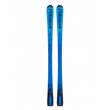 Лыжи горные Stockli Laser SL + SRT 12 blue-black