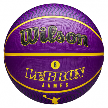 Мяч баскетбольный Wilson NBA Player Icon Outdoor Lebron