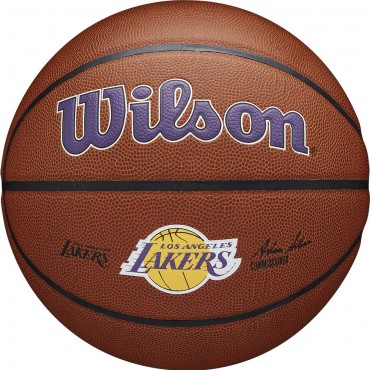 Мяч баскетбольный Wilson NBA Team Alliance LA Lakers