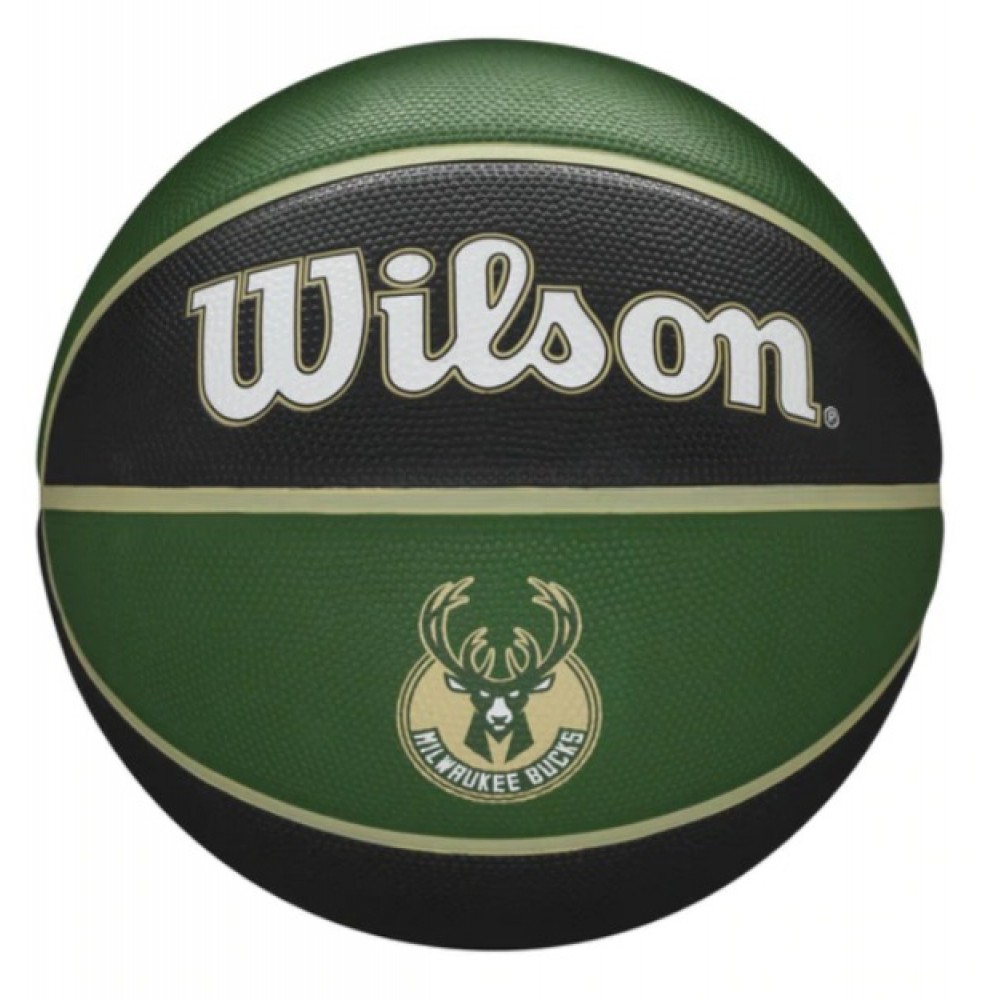 Мяч баскетбольный Wilson NBA Team Tribute Milwaukee Bucks